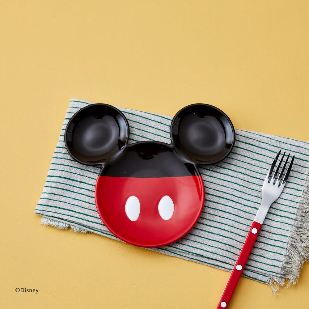 [디즈니] 크리스마스 형태접시 미키옷
