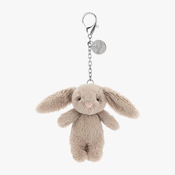 키링 바쉬풀 베이지 버니