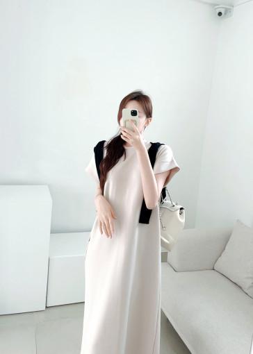 유어룸 휘뚤 마뚤 쿠션 데일리 원피스