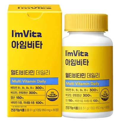 아임비타 멀티비타민 데일리, 60정, 51g, 1개 - 비타민/영양제 | 쿠팡