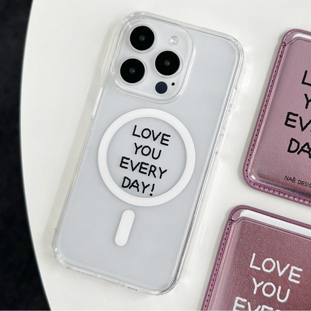 러브유 맥세이프 젤하드 케이스