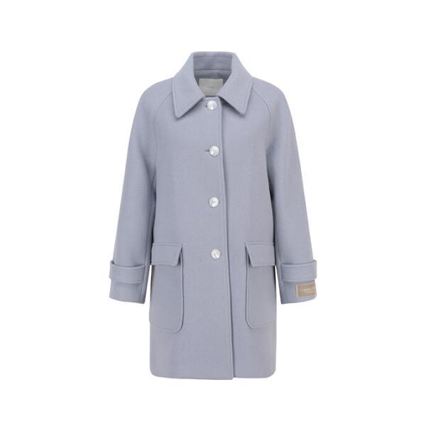 여성 캐시미어 혼방 래글런 코트 EPD4CC2403