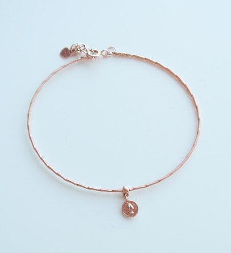 14k 코인 파이프 링 실팔찌 텐션 뱅글 금팔찌