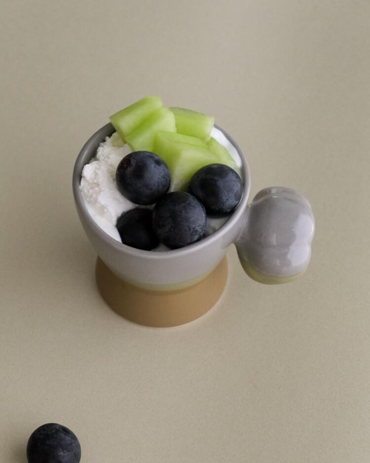 ■EQL 단독■ Cotton Wool Cup 01 (Texture / Gray Khaki)