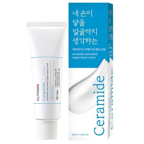 일리윤 세라마이드 비건 핸드크림 무향, 50ml, 1개 - 핸드크림 | 쿠팡