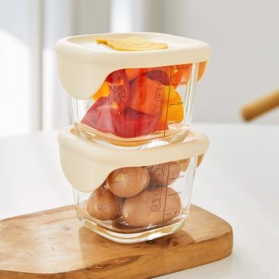 [디즈니] 유리 스팀용기(3P)_사각_위니 더 푸