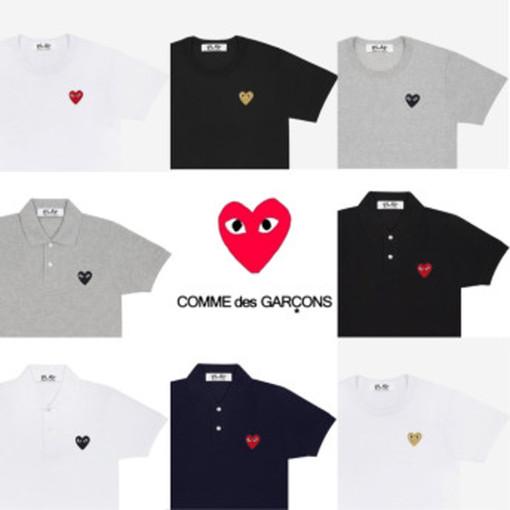 [국내배송] 꼼데가르송 반팔티셔츠 폴로카라티 남성 여성