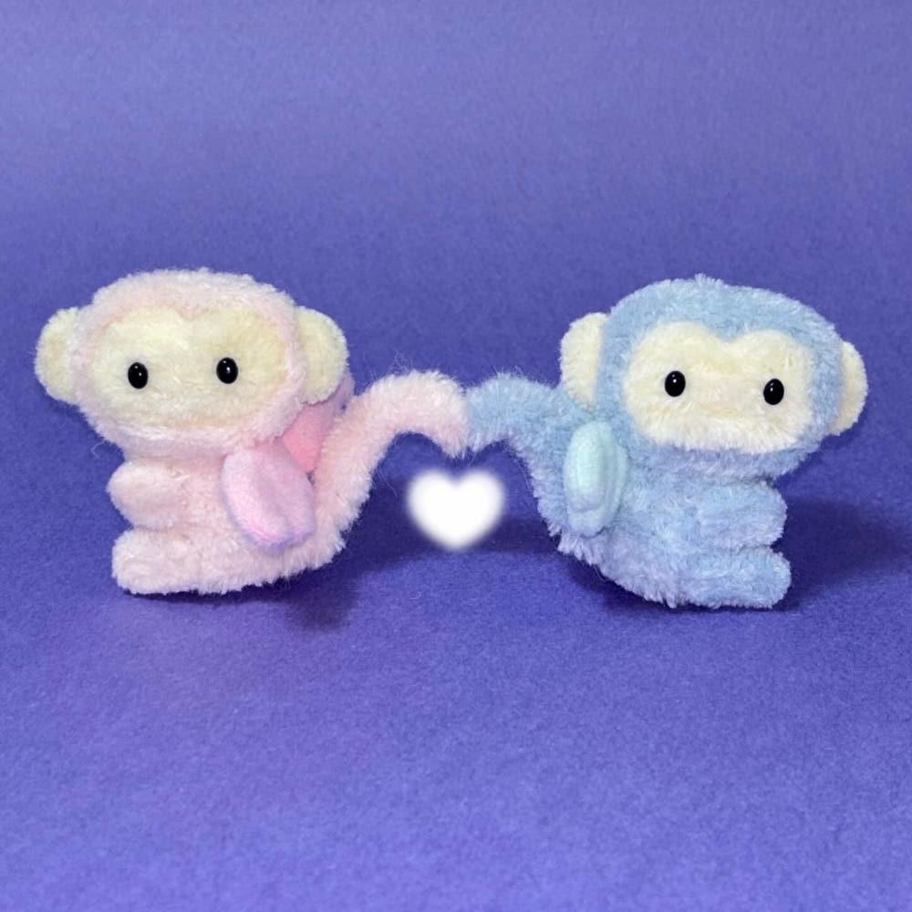 Angel Ring Keyring (monkey)