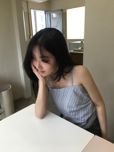 [2color]마린 나시블라우스(여름나시 블라우스, 백트임)