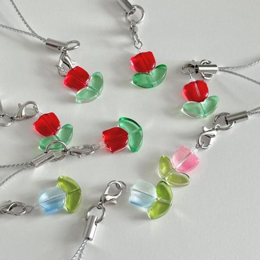 미니 튤립 키링