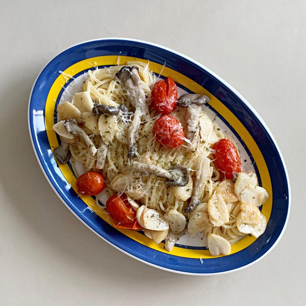 [vuvu project] Bistro oval plate YE 비스트로 오벌 플레이트