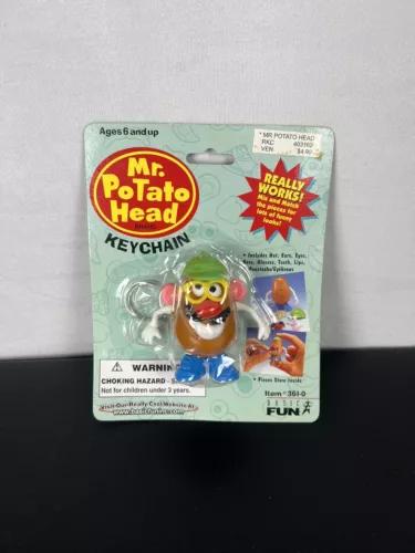 Vintage 1997 Basic Fun Keychain Mr Potato Head Hasbro