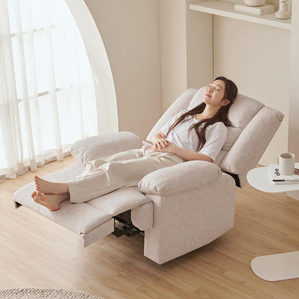 스칸디아 포근 1인용 리클라이너 소파