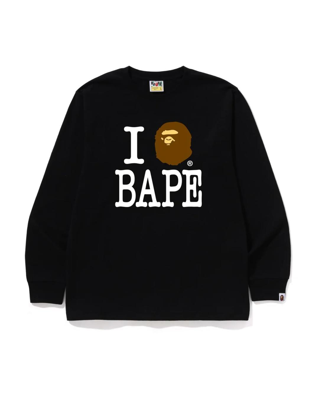 I Love BAPE Ls Tee
