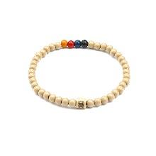 합장주 4mm 흰색