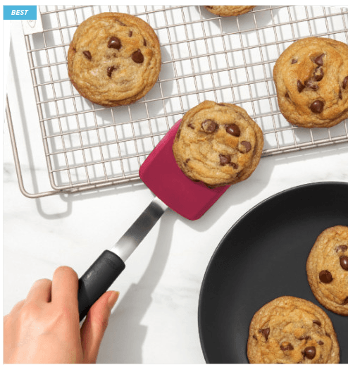 옥소 굿그립 실리콘 쿠키 스파츌라 - 라즈베리