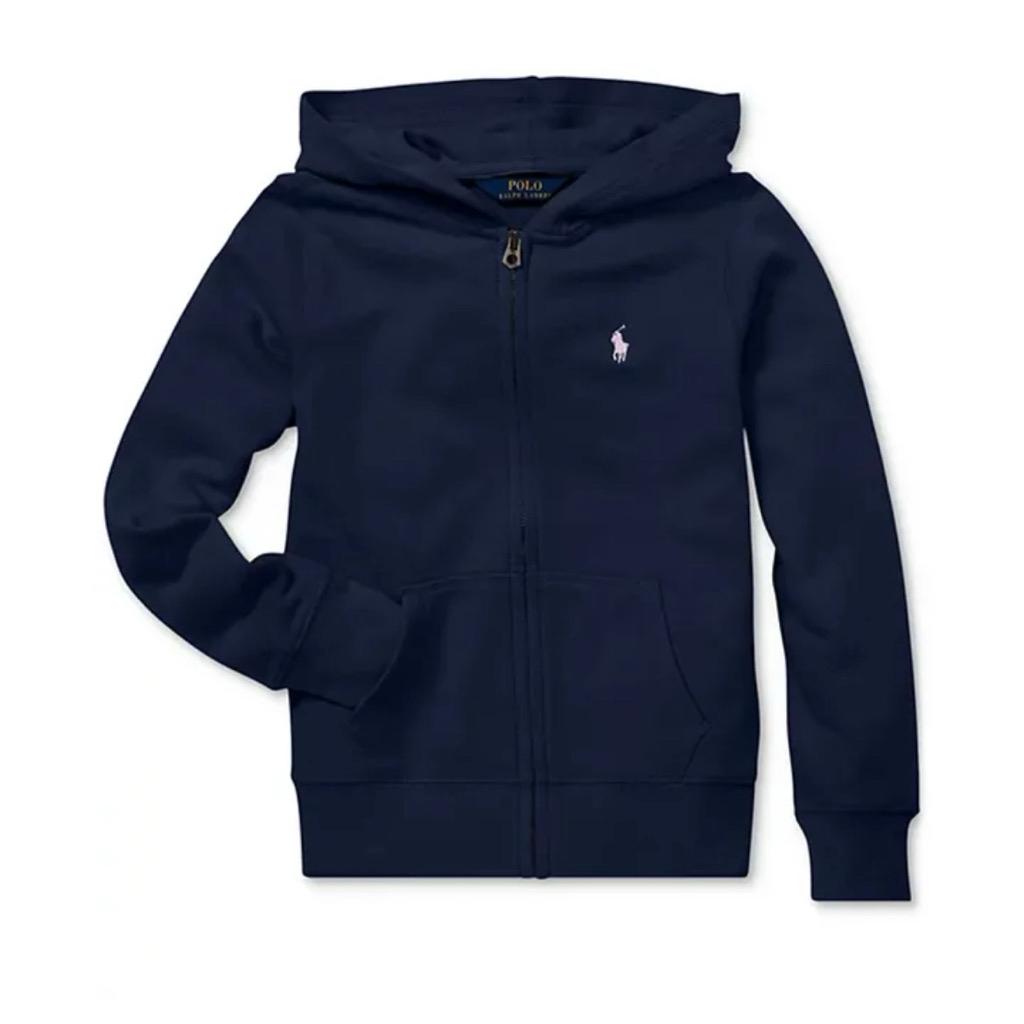 폴로랄프로렌 걸즈 후드집업 네이비