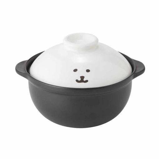 농담곰 그릇 나가노마켓 곰얼굴 미니 뚝배기