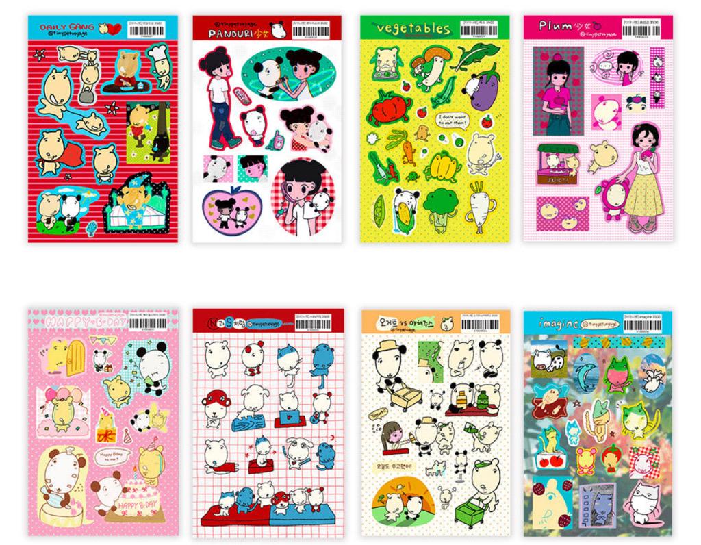 [타이니펫] universe stickers