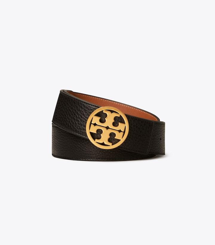 1.5  Miller Reversible Belt - Black / Classic Cuoio / Gold