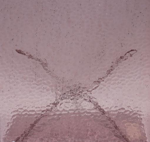 스테인드글라스 썬캐쳐 유리 연바이올렛 캔디