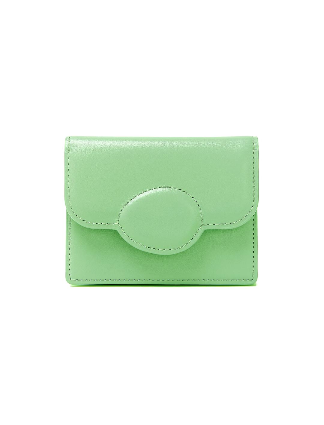 [NEW] pebble cardwallet _ Melon (이태리소가죽)