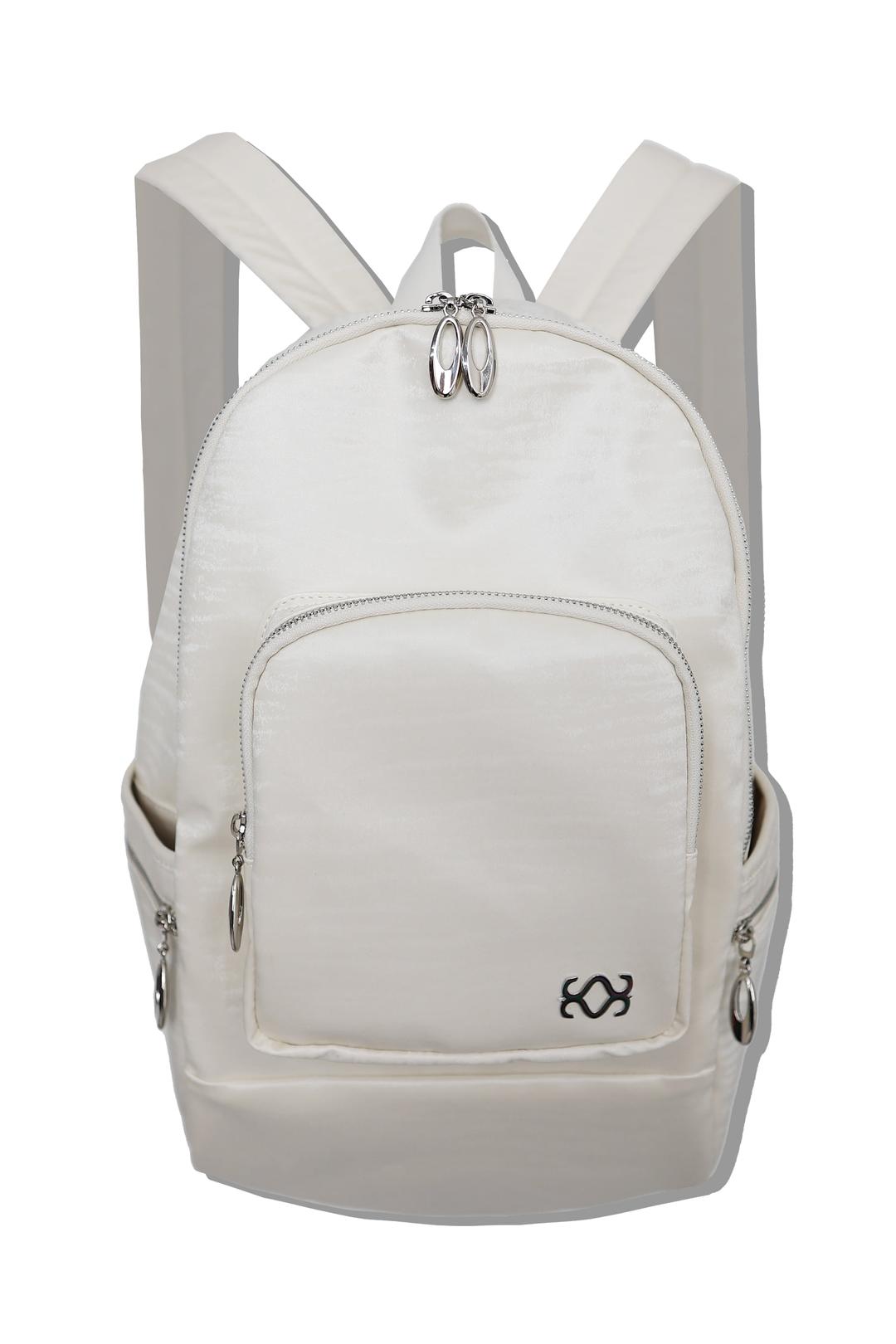 shell backpack (ivory)
