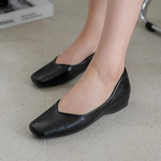 (쫀득몰드창) 편해봄 키높이 플랫(3cm)