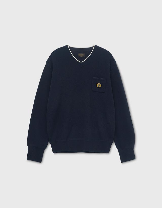 [RECTO] / ☆ LLEGE LOGO SWEATSHIRT / BLUISH CHARCOAL/ UNISEX Recto Llege Logo Sweatshirt In Bluish Charcoal | ModeSens