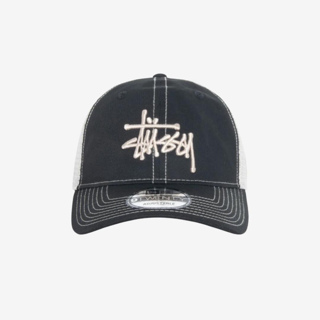 Stussy New Era 9twenty Basic Trucker Shade Black