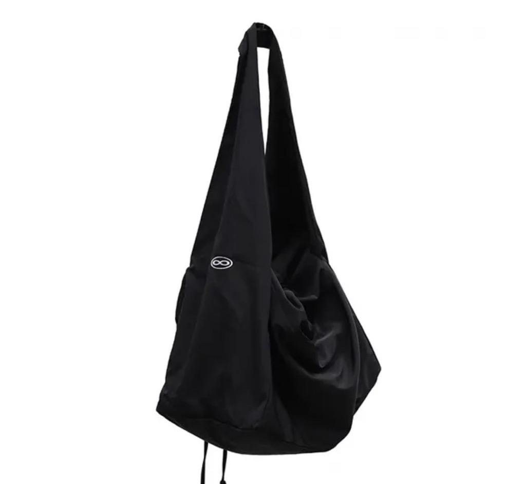 [주문폭주🔥] 빅 나일론 스트링 스트릿 보부상 크로스백 숄더백