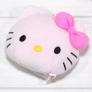 키티 얼굴 동전지갑 (핑크)