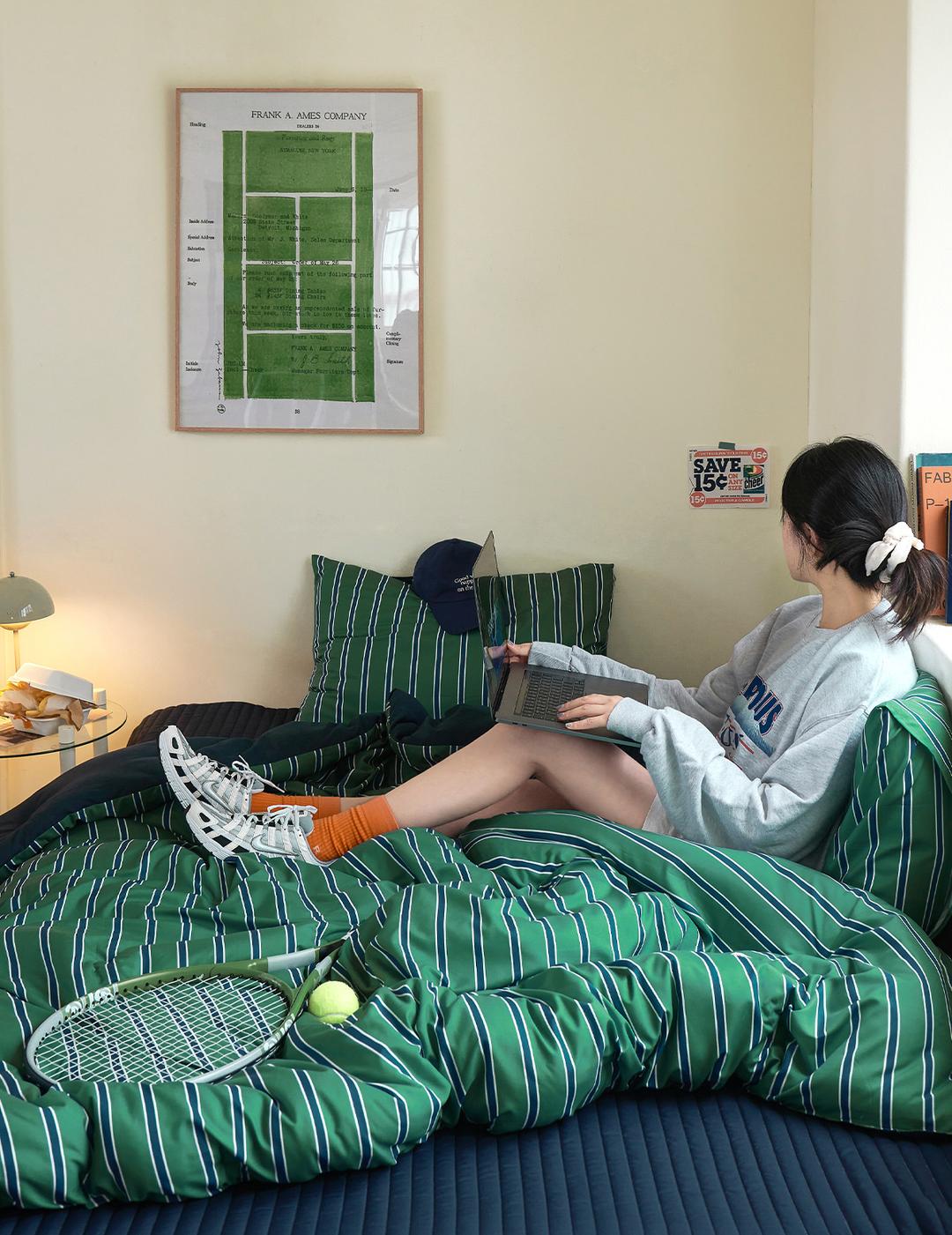 유어메이트 항균 워싱 차렵이불 세트 10color