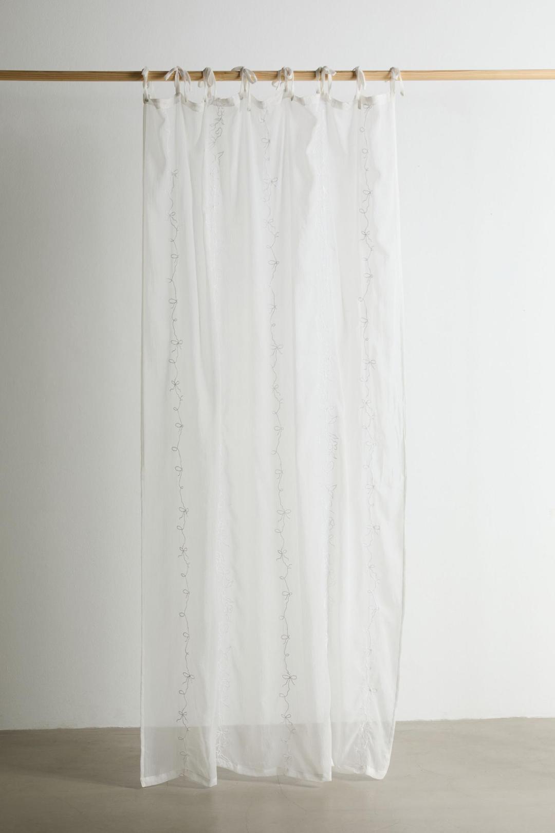 Rory Embroidered Chiffon Window Panel