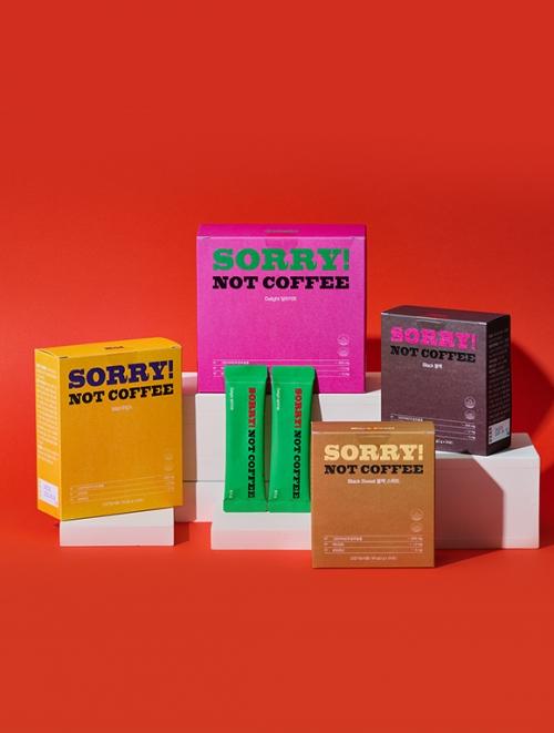[셀티바] SORRY! NOT COFFEE 쏘리낫커피 4종 세트