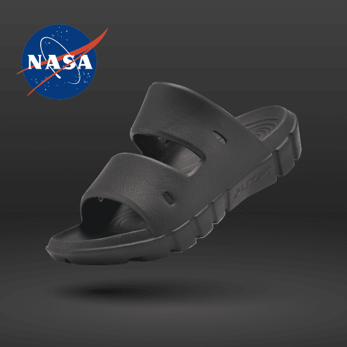 [공식판매처] NASA 무중력 알코트 슬리퍼 블랙 BLACK 기능성, 나사 슬리퍼