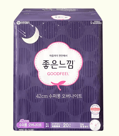 오버나이트 생리대 슈러퐁 20p
