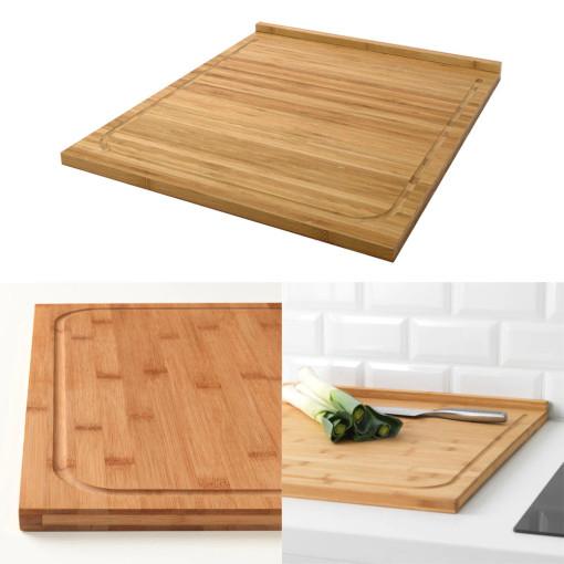 이케아 대형도마 대나무 도마 싱크볼 싱크대 항균 업소용 렘플리그 46x53cm