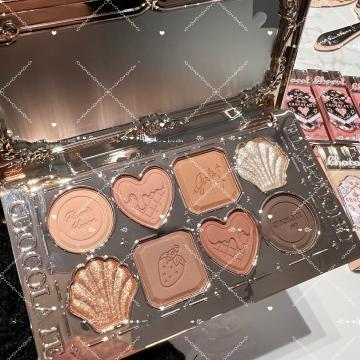 Spot Goods ~ Flower Know Chocolate Mall Series Eyeshadow Plate 01 Nutcracker