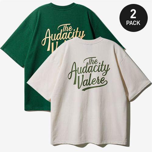 [5/24 예약배송][페플][패키지] 뉴웨이브 더블코튼 더시티 + 사운터 반팔티 2PACK (YKST1458+SJST1461)