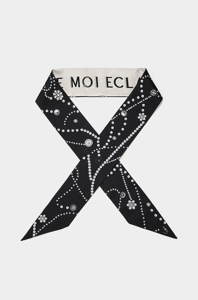 [OBZEE] 실크 프린티드 스카프