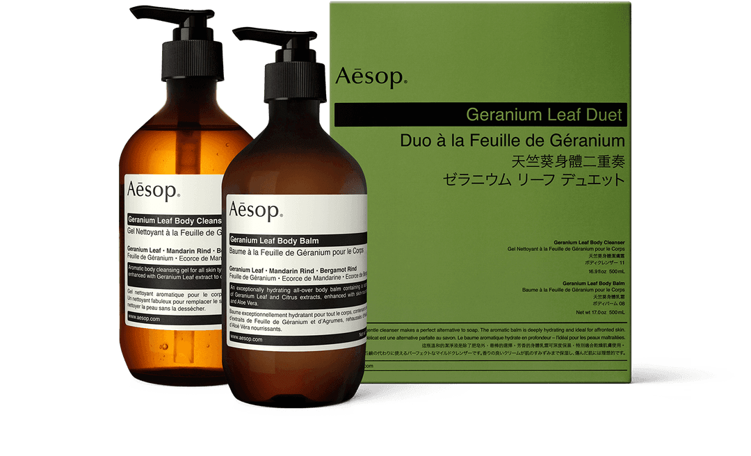 Geranium Leaf Duet | Aesop 대한민국