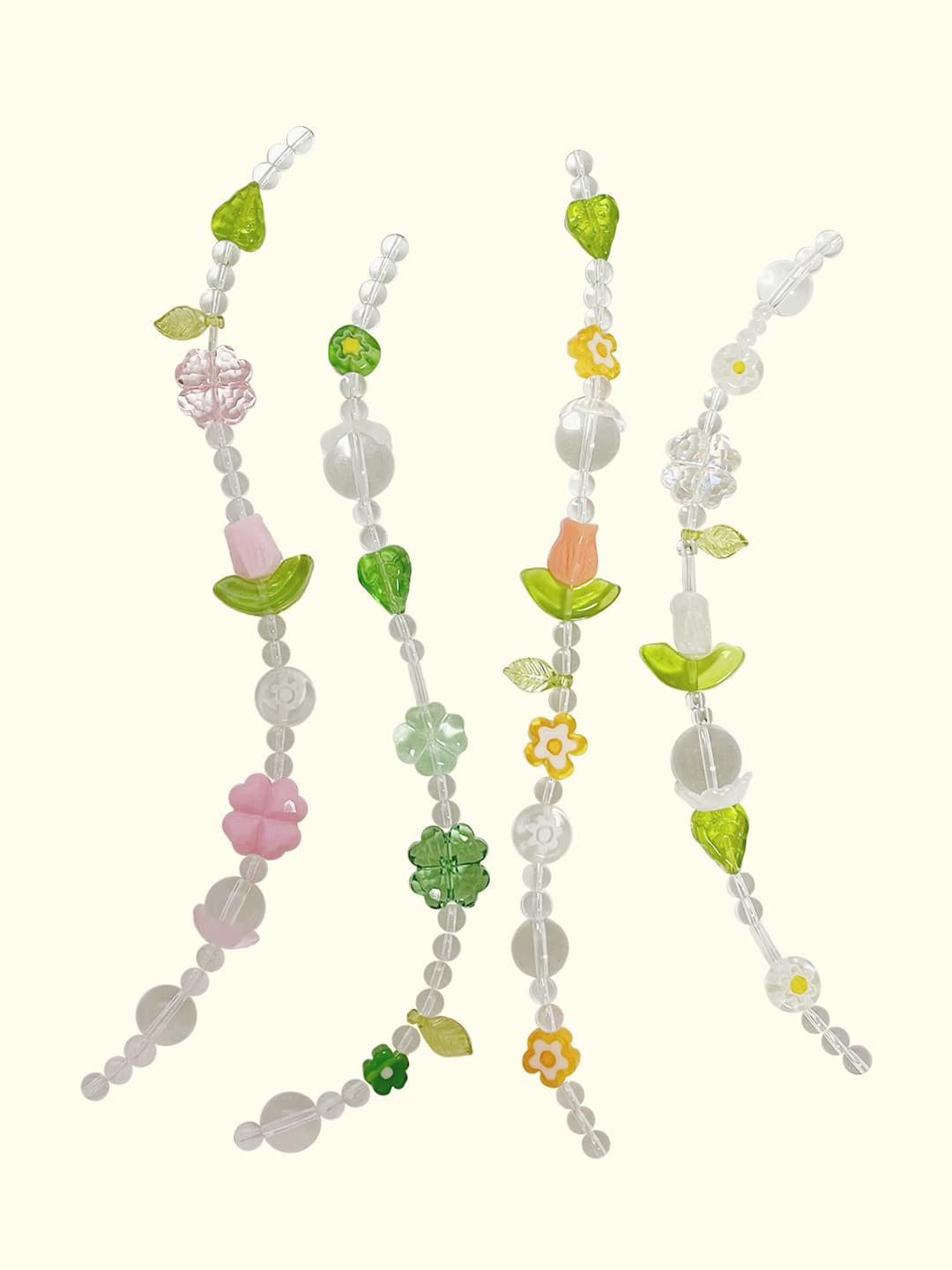 luck and flower bracelet sieries