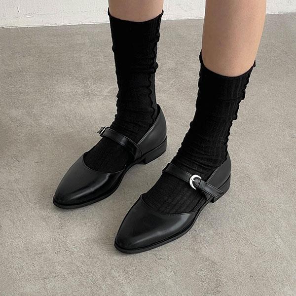 바티지D링버클메리제인플랫(2cm)