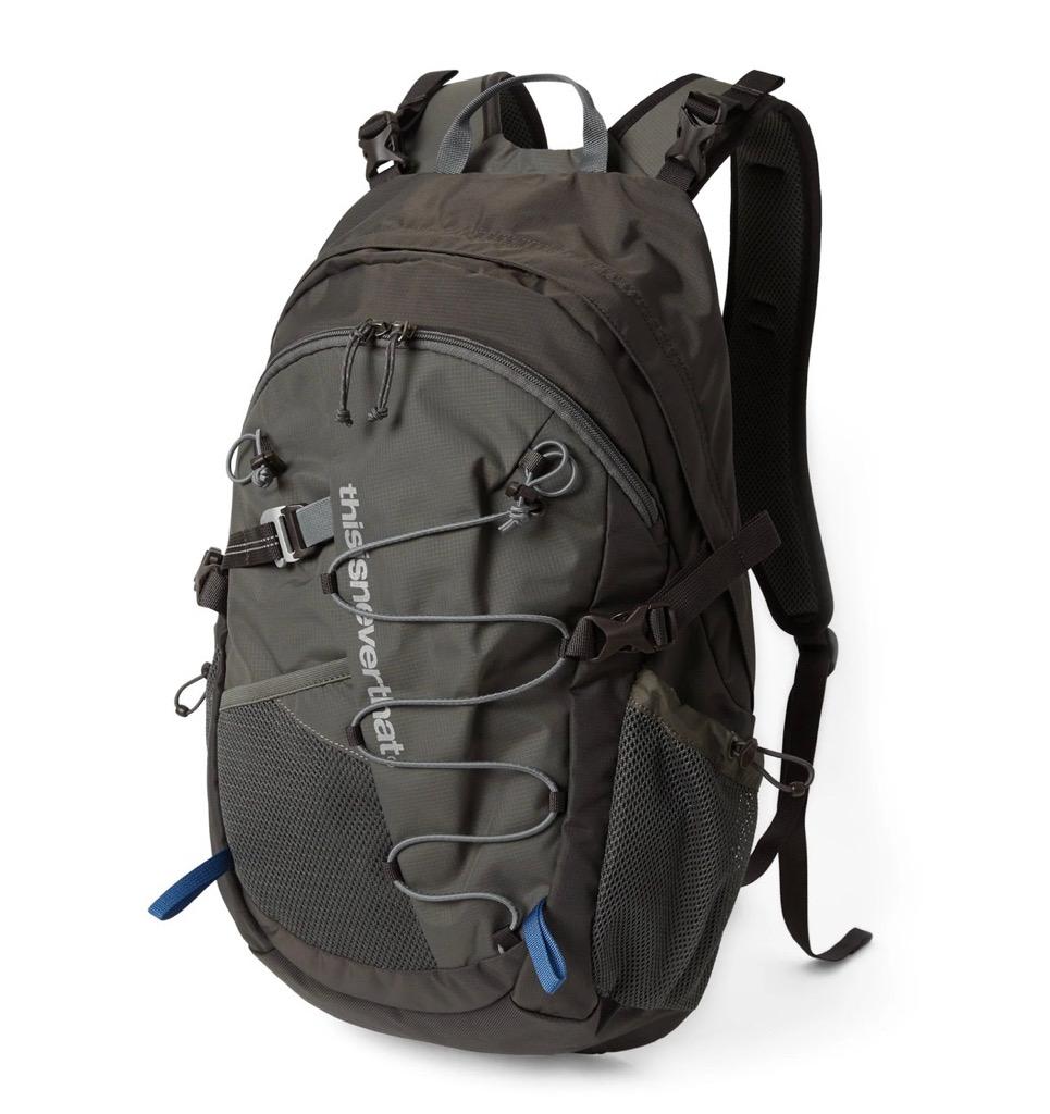 SP-Logo Field Backpack 28 Charcoal