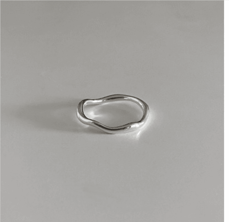 925실버 Pui 은반지