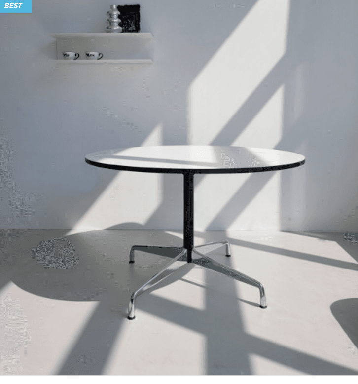 임스테이블 다이닝 라운드 카페 식탁 원형 테이블(설치지원)