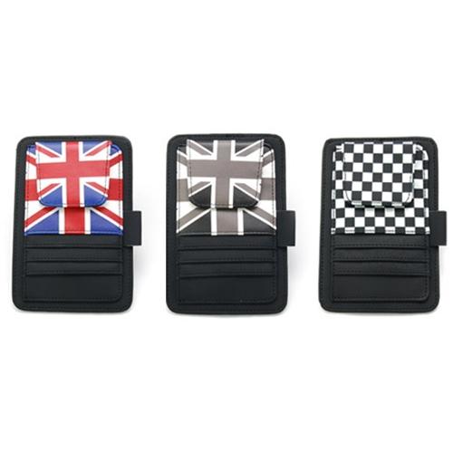 선바이저 카드 선글라스 홀더 다용도 포켓 미니쿠퍼 악세사리