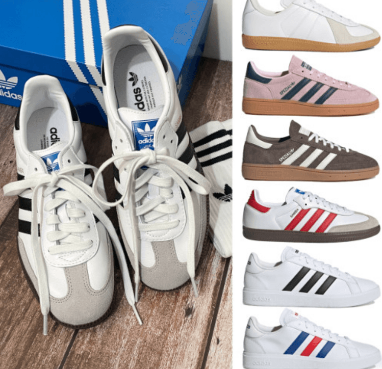 아디다스 삼바 OG 스페지알 독일군 핸드볼 클래식 비건 코트 핑크 블랙 화이트