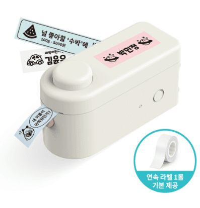 [공식수입] [국내A/S] [연속라벨과 조각라벨 모두적용] 폴럽 라벨프린터 휴대용라벨기 네임프린터 라벨기 Label Printer 연속라 - 라벨프린터/테이프 | 쿠팡